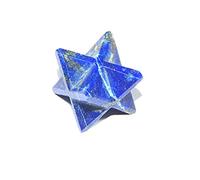 DENMOUS Lapis Lazuli Merkaba Star 3Cm-B09CMNFMDNM