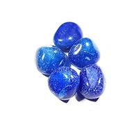 DENMOUS Onyx bleu non traité, non chauffé, pierres polies 100 cts-B09CMP7DDN