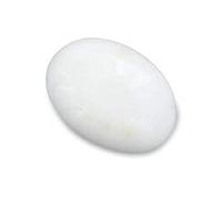 DENMOUS Opale blanche super multicolore de 3,25 Ratti / 2,98 carats - Pierre précieuse naturelle de forme ovale astralienne en vrac - Avec certification en laboratoire pour homme et femme S-B0BTDHD51