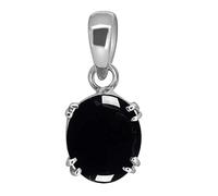 DENMOUS Pendentif en pierre noire Sulemani Hakik de 13,00 carats Aaa+ de qualité naturelle Sulemani Hakik/Hakeek en vrac pour femmes et hommes S-B0BSTT3K-AMZ, Small, Pierre précieuse
