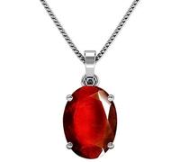 DENMOUS Pendentif / médaillon original certifié 15.00 Ratti / 10.42 carats en pierre naturelle gommée/granit/hessonite pour homme et femme S-B0BXGQV8DN