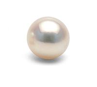DENMOUS Perle de ratti 3,00 - Pierre précieuse naturelle certifiée en laboratoire - Moti rond - B0B8T2YWDMS