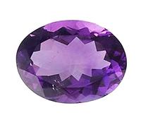 DENMOUS Pierre d'améthyste naturelle 5,25 Ratti / 4,80 carats certifiée en laboratoire Earth Mind Natural Katela/Kathela Rashi Ratna Pierre précieuse en vrac pour homme et femme - B09DZ29C-DNM