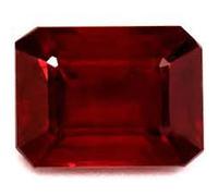 DENMOUS Pierre de rubis de Birmanie 6,75 Ratti certifiée en laboratoire non traitée non chauffée Pierre précieuse Manikya en vrac pour la fabrication de bijoux pour femmes et hommes, pierre