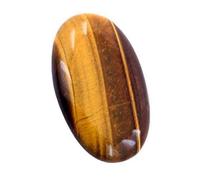 DENMOUS Pierre œil de tigre 11,25 Ratti Rashi Ratna naturelle et certifiée par un laboratoire de gemmologie indien, pierres précieuses non chauffées et non traitées à des fins astrologiques