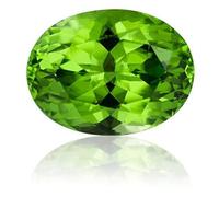 DENMOUS Pierre naturelle de péridot 6,25 carats 5,43 carats certifiée originale verte astrologie Rashi Ratan pour homme et femme S-B0D92F15-DNM