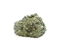 DENMOUS Pierre précieuse brute naturelle en cristal de pyrite pour radier la guérison Reiki et le renouvellement spirituel, l'artisanat, la décoration -B0CZPKQ6-DMS, Small, Gemme