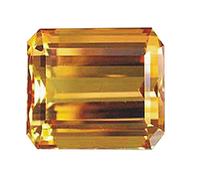 DENMOUS Pierre précieuse de 3 à 12,50 Ratti Sunela originale certifiée citrine Astro avec certification en laboratoire pour unisexe -B0BB6Z16-DNM