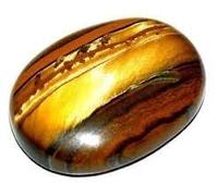 DENMOUS Pierre précieuse œil de tigre naturelle de 8,00 Ratti avec certificat de laboratoire de bonne qualité-B0BX6C6C-DNM