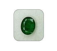 DENMOUS Pierre précieuse naturelle certifiée vert panna de 3 carats - B0C19KQ4R1