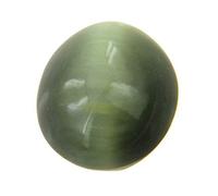 DENMOUS , Pierre précieuse naturelle non chauffée certifiée non chauffée 6,25 Ratti / 5,72 carats de qualité A+ - Œil de chat / Lehsunia Ketu - Pour homme et femme - S-B0927RW5DMS