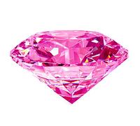 DENMOUS Pierre précieuse zircon rose Natura de qualité supérieure, disponible en Ratti par laboratoire certifié (Aaa+) de qualité B0BDRZ26, petite pierre précieuse, Small, Gemme