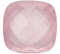 DENMOUS Quartz rose naturel 3,50 carats taille coussin avant Jekar coupe lâche pierre précieuse certifiée en laboratoire pour homme ou femme - B0BFFGCJ-DMS, Small, Gemme