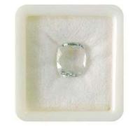 DENMOUS Saphir blanc de Ceylan 6,25 Ratti 5,12 carats certifié Pukhraj Lab, pierre précieuse naturelle certifiée Aaa ++ de qualité pour homme et femme-B0DC48G3-2541, Small, Gemme