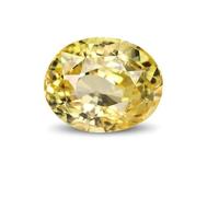 DENMOUS Saphir jaune non chauffé non traité certifié original certifié Aaa+++ Qualité Pila Pukhraj Rashi Ratan Pushparagam avec une excellente pierre précieuse taillée pour la fabrication de bijoux