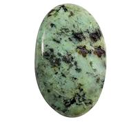 DENMOUS Turquoise ovale Cabochon Pierre précieuse naturelle en vrac 23,3 ct Oa01-B08SQF5S-DNM
