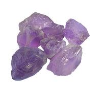 Denmouth Pierre brute en cristal d'améthyste 100 % naturelle, violet curatif Reiki Feng Shui (26 grammes) - B07V5M35 - Petite pierre précieuse - Small - Pierre précieuse, Small, Gemme