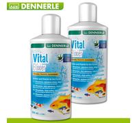 Dennerle 2 X 500 Ml Vital-Elixier Éléments Traces Et Vitamines Pour Aquariums