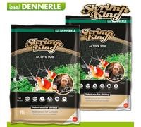Dennerle 2 X 8 L Shrimp King Active Soil Substrat Pour Aquarium