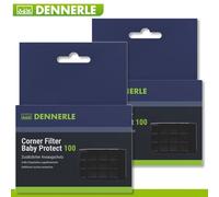 Dennerle 2 X Corner Filtre Bébé Protect 100 Ansaugschutz Crevettes Aquarium