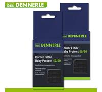 Dennerle 2 X Corner Filtre Bébé Protect 40/60 Ansaugschutz pour Crevettes