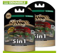 Dennerle 2 X Shrimp King 5 En 1 Pack Découverte Nourriture Pour Crevettes Set