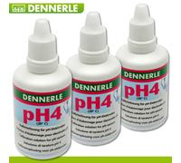 Dennerle 3 X 50 Ml pH4 Solution D'Étalonnage