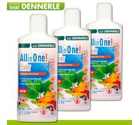 Dennerle 3 X 500 Ml Tout En Un Élixir Premium Soins Poissons Plantes Eau