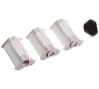Dennerle 5865 Cartouche de rechange pour filtre d'angle nano, pack de 3 - 3x éléments filtrants y compris 1 éponge filtrante