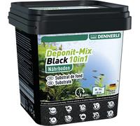 Dennerle Deponit-Mix Black 10in1 Noir 2,4 kg - Milieu de Culture multiminéral pour Aquariums