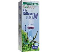 Dennerle Diffuseur de CO2 Ultra - pour Aquariums d'eau Douce jusqu'à 400 litres - en Verre Acrylique - avec Compteur de Bulles intégré - Membrane en matériau fritté spécial (Taille M - pour Aquariums