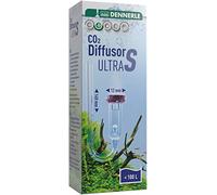 Dennerle Diffuseur de CO2 Ultra | pour Aquariums d'eau Douce jusqu'à 400 litres | en Verre Acrylique - avec Compteur de Bulles intégré | Membrane en matériau fritté spécial