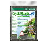 Dennerle Gravier de Quarz cristallin Noir Diamant, Taille:10 kg