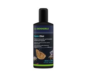 Dennerle Humin Elixir 250 ML - Substances humiques Tropicales et acides fulviques, favorise la santé des habitants de l'aquarium