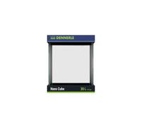 Dennerle Nano Cube, 20 l - 25 x 25 x 30 cm - Mini-Aquarium aux Angles arrondis