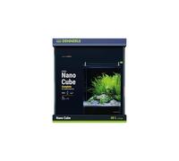 Dennerle Nano Cube Complete, 60 l, 38 x 38 x 43 cm, mini aquarium avec coins arrondis