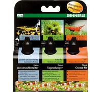 Dennerle Nano Set soins:engrais,condit,vitamines 3x15 ml
