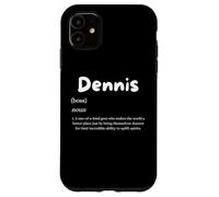 Dennis Definition Personalized Name Denny Costume for Dennis Coque pour iPhone 11