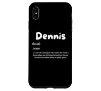 Dennis Definition Personalized Name Denny Costume for Dennis Coque pour iPhone XS Max