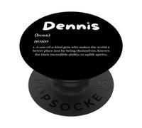Dennis Definition Personalized Name Denny Costume for Dennis PopSockets PopGrip Adhésif