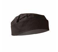 Dennys - Calot de cuisinier - Homme (L) (Noir) - UTBC236 Noir