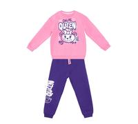 Denokids Survêtement 'Queen Bear' violet / rose / blanc, Taille 122