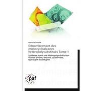 Dénombrement des monocycloalcanes hétéropolysubstitués Emadak-A (Auteur)