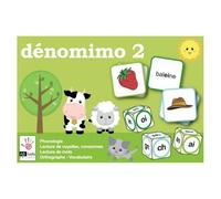 Dénomimo 2 - Jeu de lecture CP-CE1. Avec 120 cartes - Marine Faraguna - Ab Ludis Eds - Jeux livres objets