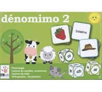 Dénomimo 2 - Jeu de lecture CP-CE1. Avec 120 cartes - Marine Faraguna - Ab Ludis Eds - Jeux livres objets