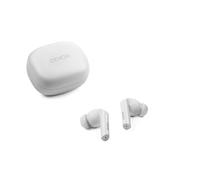 Denon AH-C840NCW Ecouteurs True Wireless Intra-Auriculaires - Blanc | Bluetooth, Réduction Active du Bruit, Soundmaster, 35 Heures de Lecture, 4 Microphones Intégrés