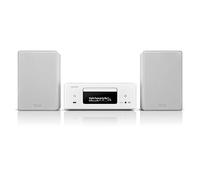 Denon CEOL N12DAB Système Tout-en-Un avec Lecteur CD, Radio Dab/FM, HDMI Arc et HEOS intégrés Blanc