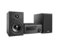 Denon D-M41DAB Mini-Chaîne Hi-FI, CD, Bluetooth - Noir | Amplificateur stéréo, lecteur CD, triple réduction de bruit, format compact, puissance de 2 x 30 watts (haut de gamme)