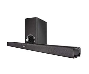 Denon DHT-S316 Barre de son sans fil pour son surround Bluetooth, décodage Dolby Digital et DTS, amplificateur de dialogue, HDMI ARC, montage mural, streaming