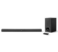 Denon DHT-S416 2.1 TV Soundbar with Wireless Subwoofer - Noir | Google Chromecast intégré, Wi-Fi, Bluetooth, Dolby Digital, HDMI ARC, entrée optique